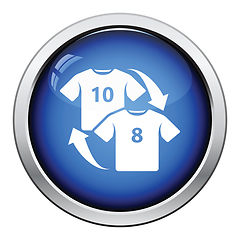 Image showing Icon of football replace 