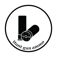 Image showing Hunt gun ammo icon