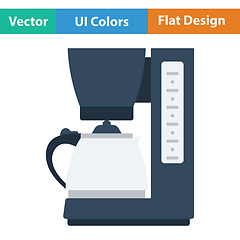 Image showing Kitchen coffee machine icon