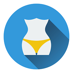 Image showing Icon of Slim waist 