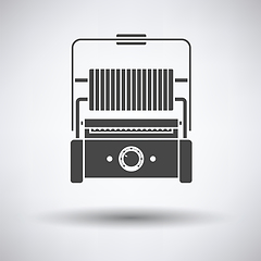 Image showing Kitchen electric grill icon