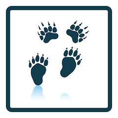 Image showing Bear trails  icon