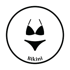 Image showing Bikini icon