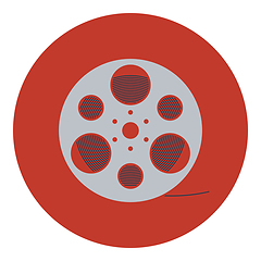 Image showing Film reel icon