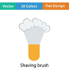 Image showing Shaving brush icon