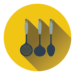 Image showing Ladle set icon