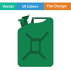 Image showing Fuel canister icon