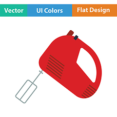 Image showing Kitchen hand mixer icon