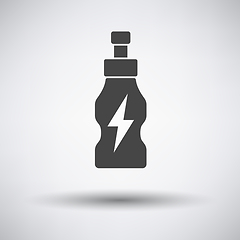 Image showing Energy drinks bottle icon