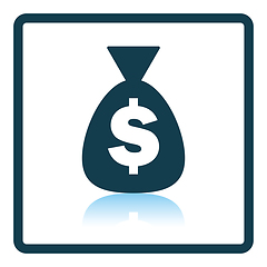 Image showing Money bag icon