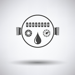 Image showing Water meter icon