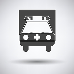 Image showing Ambulance car icon