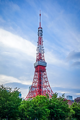 Image showing Tokyo tower, Japan