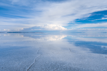 Image showing Salar de Uyuni desert, Bolivia