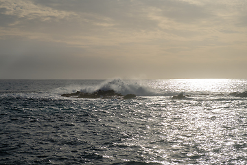 Image showing view on atlantic ocean