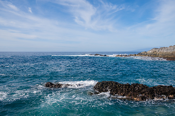 Image showing view on atlantic ocean