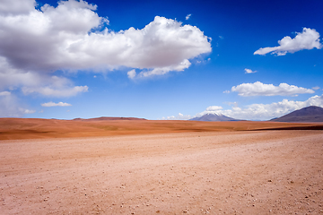 Image showing Siloli desert in sud Lipez reserva, Bolivia