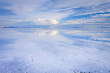 Image showing Salar de Uyuni desert, Bolivia