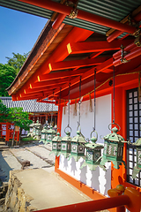 Image showing Kasuga-Taisha Shrine temple, Nara, Japan