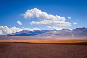 Image showing Siloli desert in sud Lipez reserva, Bolivia