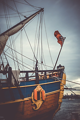 Image showing Endeavour Ship in Darling Harbour, Sydney, Australia