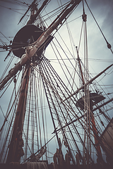 Image showing Endeavour Ship in Darling Harbour, Sydney, Australia