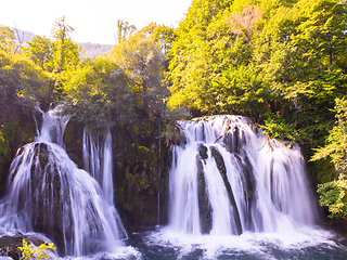 Image showing beautiful waterfall