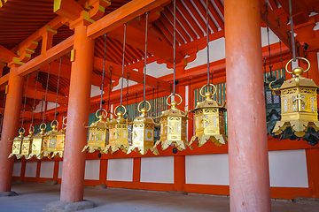 Image showing Kasuga-Taisha Shrine temple, Nara, Japan