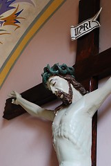 Image showing Jesus Christ on cross.