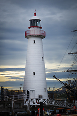 Image showing Darling Harbour lighthouse, Sydney, Australia