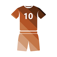 Image showing Soccer uniform icon