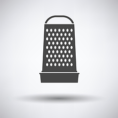 Image showing Kitchen grater icon