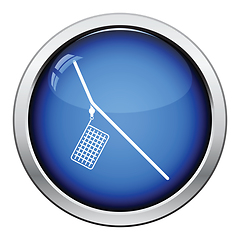 Image showing Icon of  fishing feeder net