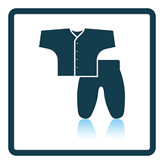 Image showing Baby wear icon