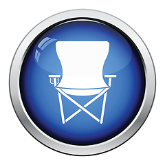 Image showing Icon of Fishing folding chair