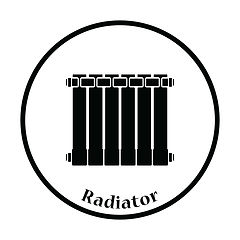 Image showing Icon of Radiator