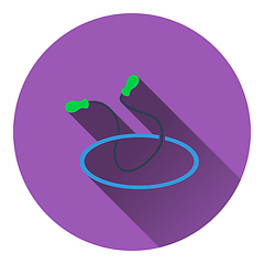 Image showing Icon of Jump rope and hoop 