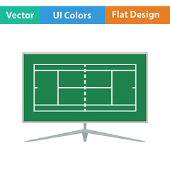 Image showing Tennis TV translation icon