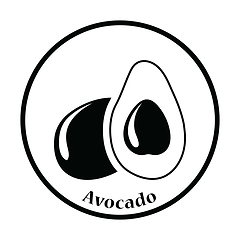 Image showing Avocado icon