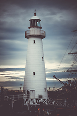 Image showing Darling Harbour lighthouse, Sydney, Australia