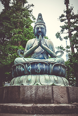 Image showing Buddha statue in Senso-ji temple, Tokyo, Japan