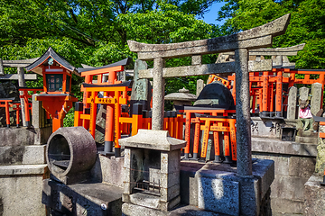 Image showing Gifts at Fushimi Inari Taisha, Kyoto, Japan