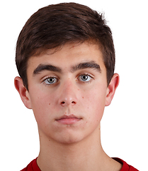 Image showing studio portrait of young teenager