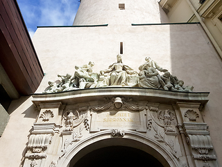 Image showing View of the fire tower, Sopron