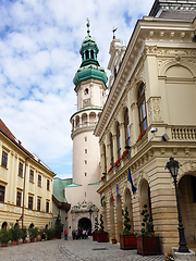 Image showing View of the fire tower, Sopron