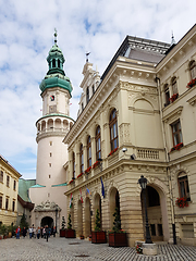 Image showing View of the fire tower, Sopron