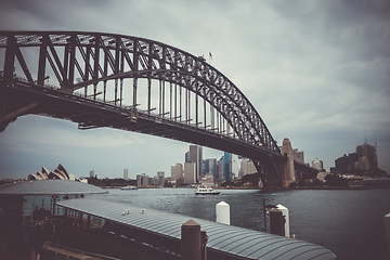 Image showing Sydney Harbour Bridge, Australia