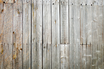 Image showing Rough wood board