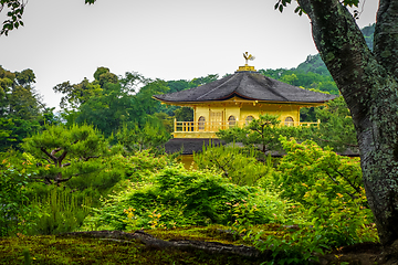 Image showing Kinkaku-ji golden temple, Kyoto, Japan