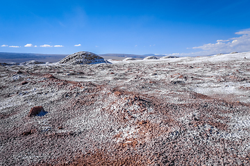 Image showing Valle de la Luna in San Pedro de Atacama, Chile